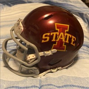 Iowa State mini football helmet